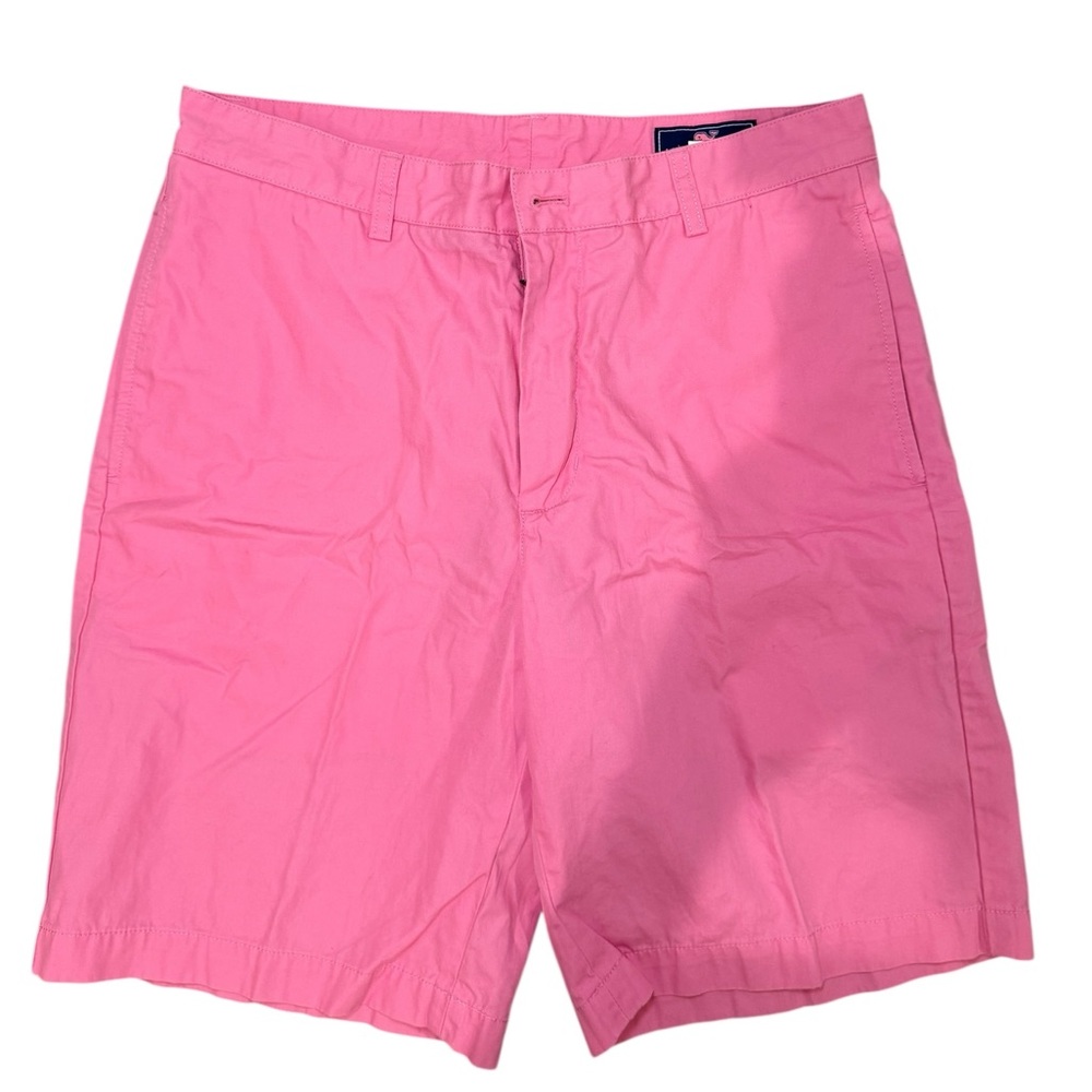 Vineyard Vines Bright Pink Flat Front Shorts